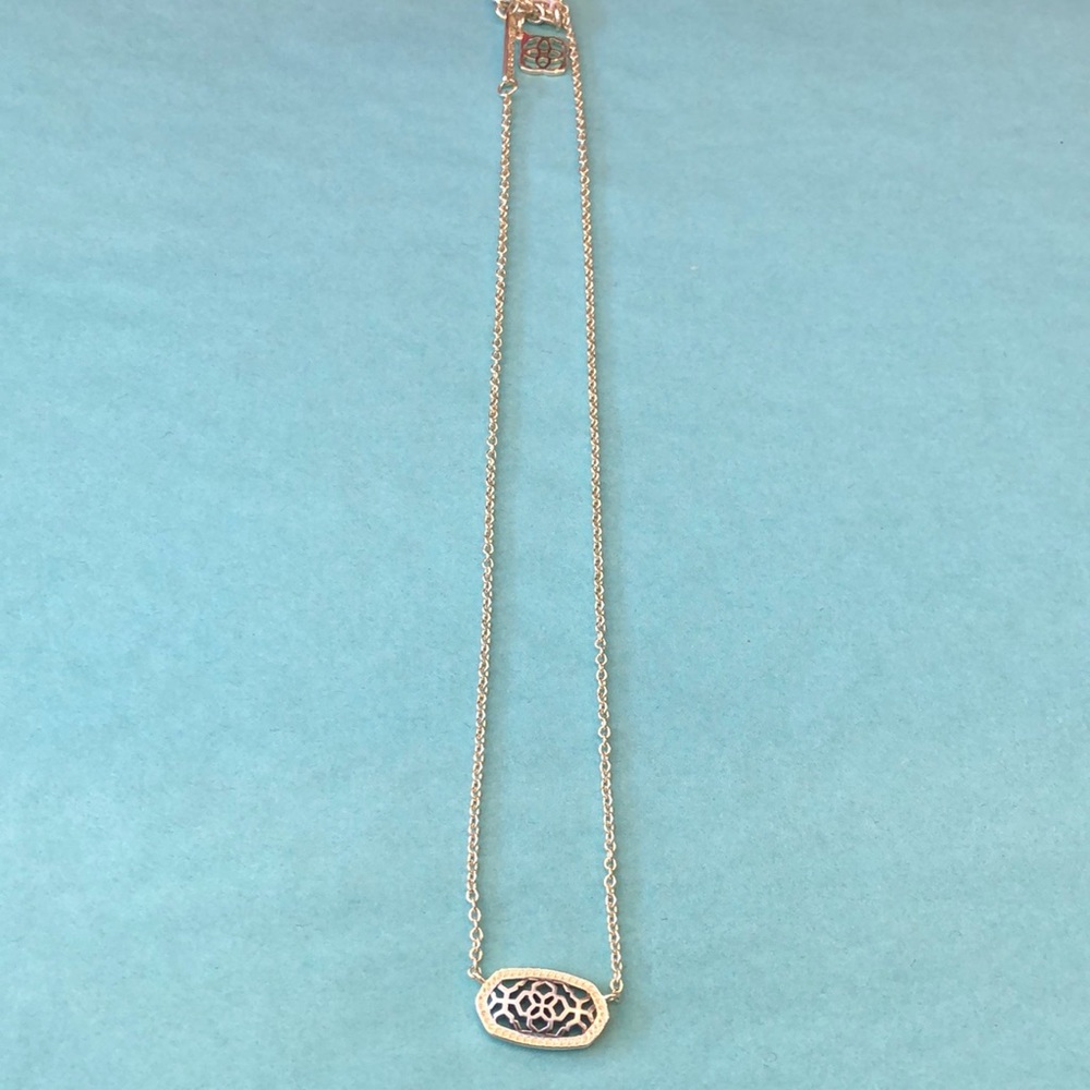 Kendra Scott Elisa Filagree Two Tone